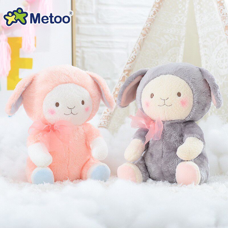 metoo咪兔宝宝羊公仔小羊毛绒玩具玩偶 抓机娃娃礼品超萌