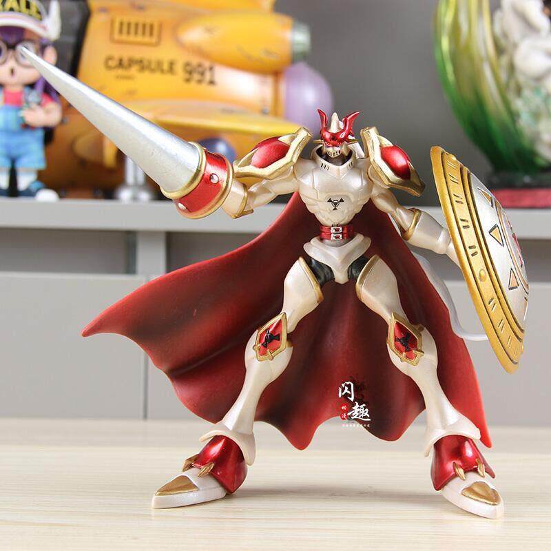 数码宝贝世界图鉴数码暴龙红莲骑士兽皇家骑士公爵兽手办模型摆件