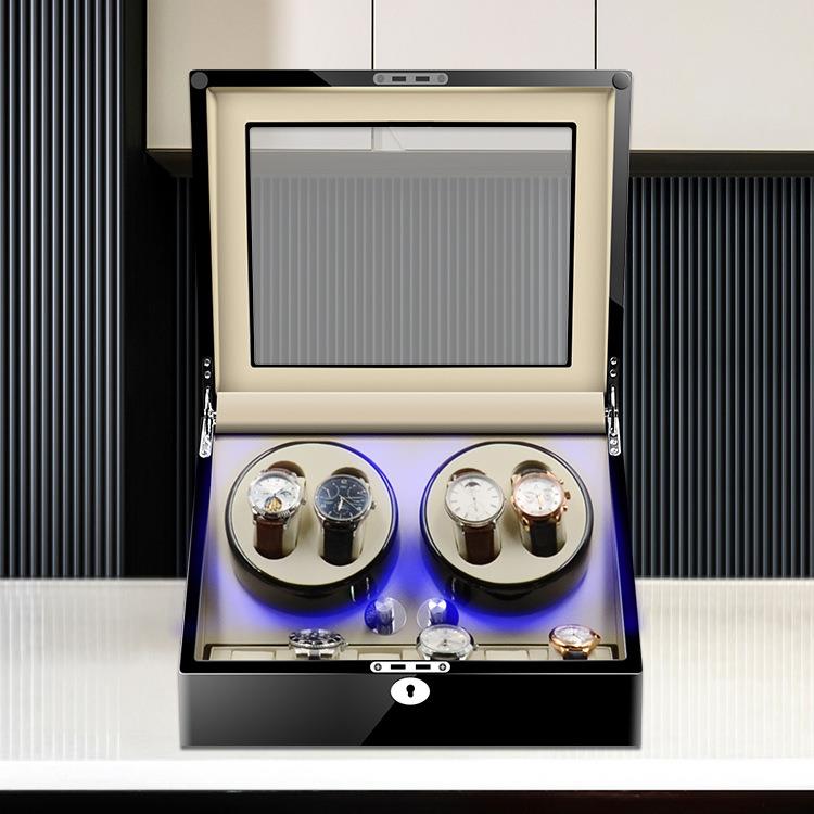自动摇表器机械表摇摆器手表盒收纳盒转动放置器转表器家用