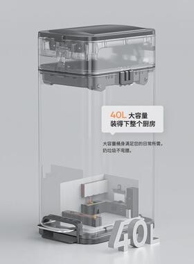 71TX脚踏式垃圾桶家用带盖卫生间厕所厨房客厅办公室脚踩自动打包