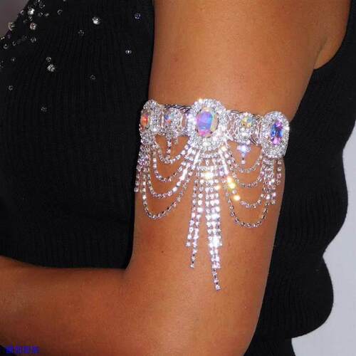 Bracelet, open arm chain, beach ankle chain, female