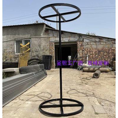 V3FP婚庆铁艺道具线帘圆环伸缩架子铁艺珍珠花环路引舞台背景装饰