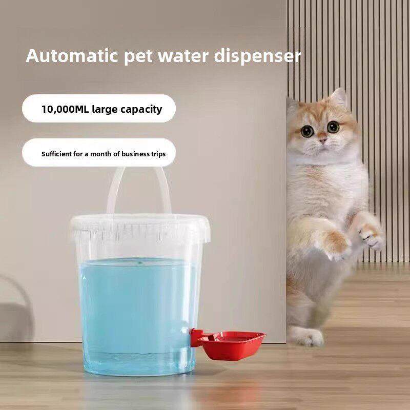 狗狗猫咪饮水机喂鸡鸭饮水器喝水自动水壶自制饮水桶宠物喂水神器