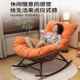 休复古摇摇椅家阳用台休闲摇午懒CQx N0ck人沙发客厅成人可躺夏季