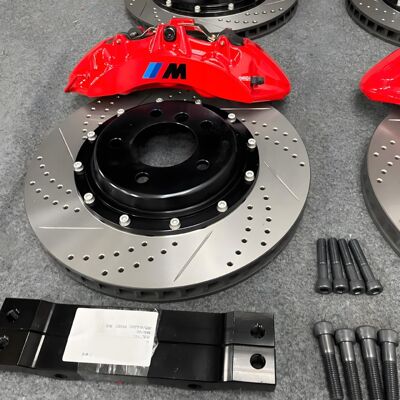改装刹车卡钳改装卡钳brembo3系升级前六后F30F32F35