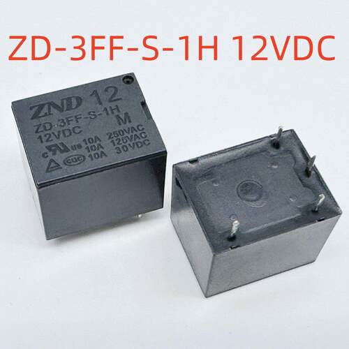 全新4脚 继电器 ZD-3FF-S-1H/1D ZD-3FF-SN-1H 5V/12V24VDC T73A