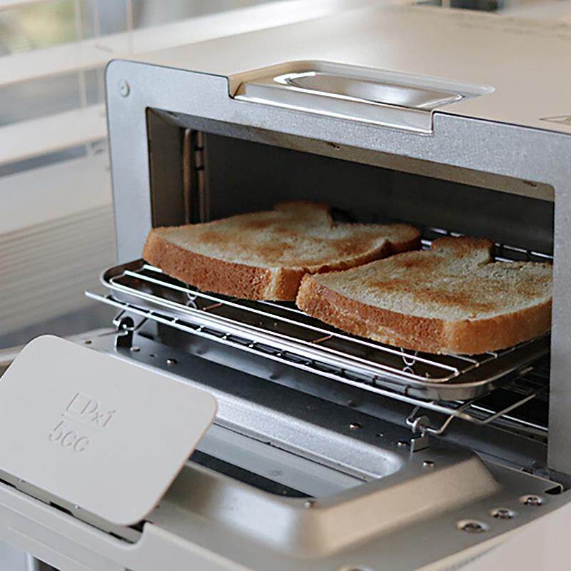 日本进口不锈钢托盘天妇罗油炸盘子带滤油控油架子迷你烤箱用烤盘