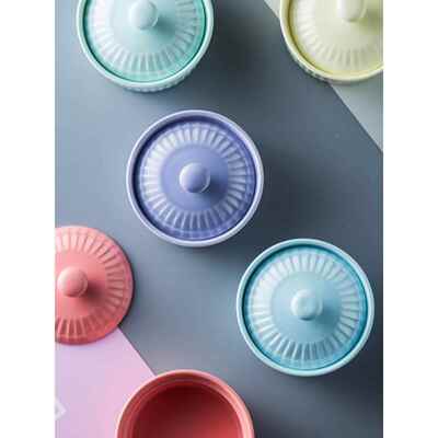 Nordic style covered baking bowl, Shuflei cake bowl, baking