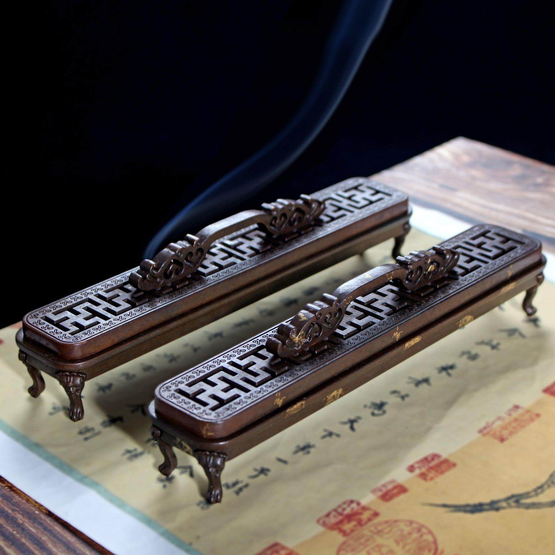 工厂直供合金线香炉香插如意仿古铜卧香炉香盒家用室内做旧熏香炉,餐饮具,茶道/香炉,淘宝优惠券,粉丝福利购,淘宝优惠卷