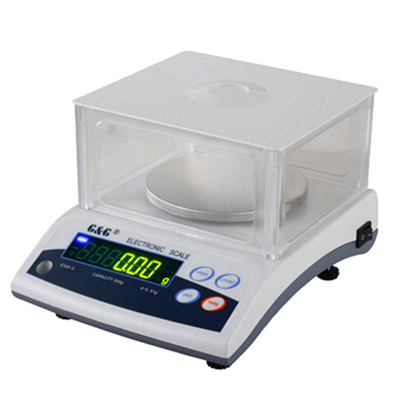 双杰电子秤E300-1电子天平300 0.1g自动校准E600-1E1200-1现货