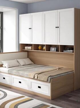 定制儿童床榻榻米床衣柜40957床书一体柜柜床小侧床户型1.2m单人