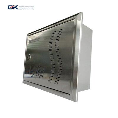 不锈钢弱电箱光纤入口信息箱家用隐藏式多媒体网络箱400*300*120m