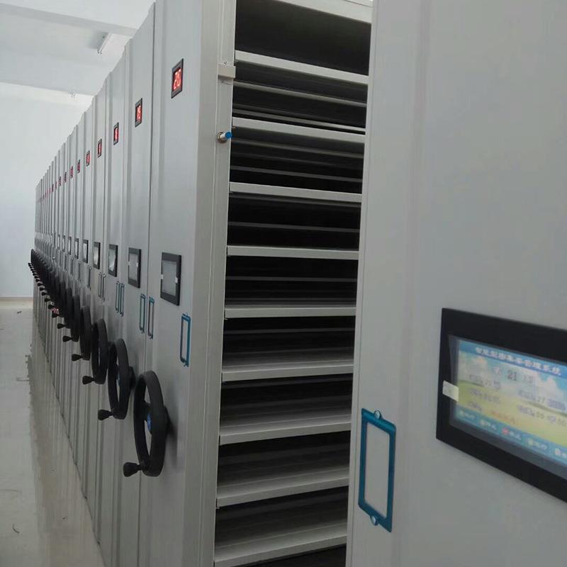 电动智能密集架档案柜手摇移动自动密集柜财务凭证病例文件资料柜