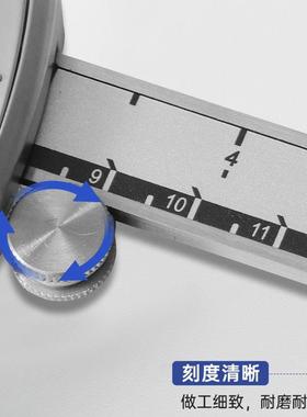 上海恒量电子显游标卡尺0-150-2数00-30mm0不锈钢DKB高精度测量0.