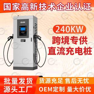 国标双枪240kw直流充电桩240kw商用快充4G联网大功率