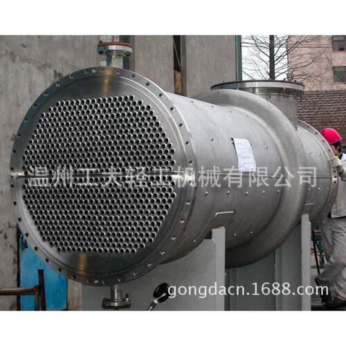 加工定制各种规格材质列管式换热器