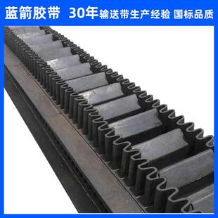 河北蓝箭供应波纹挡边EP200 2200 S60 S600大倾角输送带 B500