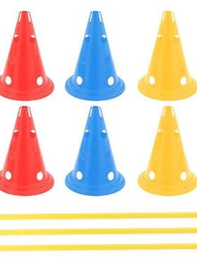 Hurdle Cones Course Agility Training Set Outdoor Sports