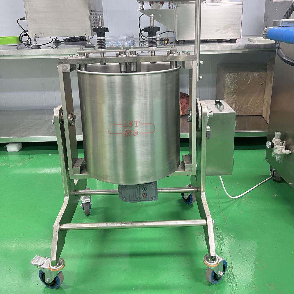 不锈钢立式研磨机节能石磨机巧克力小型设备操作简单