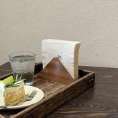 实木纸巾盒定制覆古咖啡店西餐厅桌面商用餐巾纸收纳盒立式 纸巾架