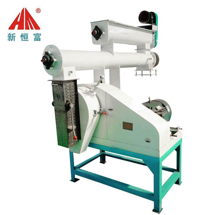 恒富机械环模饲料颗粒设备调节长短采用304不锈钢出料顺畅
