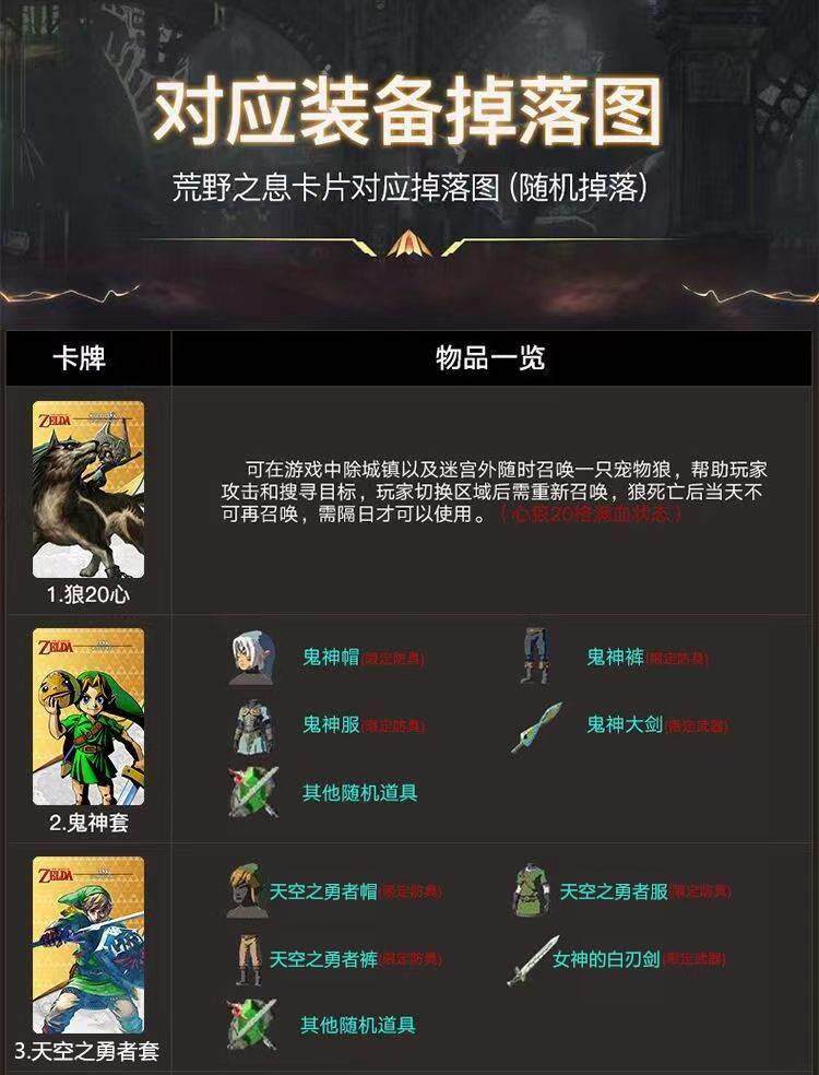 Устройство для онлайн-игр 塞尔达传说2王国之泪旷野之息amiibo卡全套通用nfc联动卡link荒野
