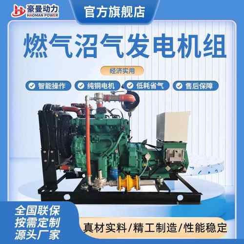 LPG石油液化气用20kwCNG燃气发电机组 养殖场用30千瓦沼气发电机