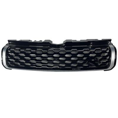 适用于路虎揽胜极光2012-2018(L538)中网全黑银条