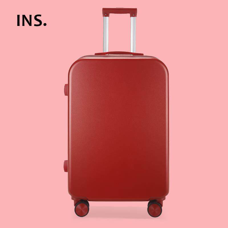 高档结旅婚李箱订制嫁箱红色行行拉杆女婚礼压陪箱皮箱子密码新娘