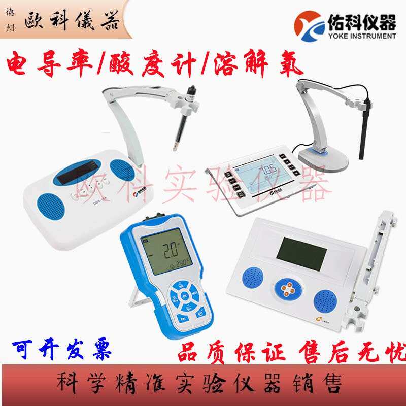 电导率仪DDS-11A-307A上海佑科PHS-3C/3E酸度计P610可携式溶解氧P