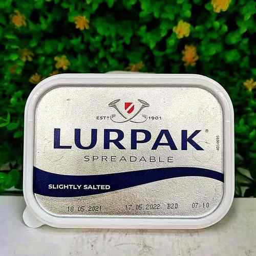 丹麦银宝涂抹面包黄牛油含盐牛油LURPAK Slightly Salted Butter