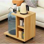 移动茶几边几咖啡桌茶水柜床头柜收纳柜小方桌桶装 水小茶几咖啡桌