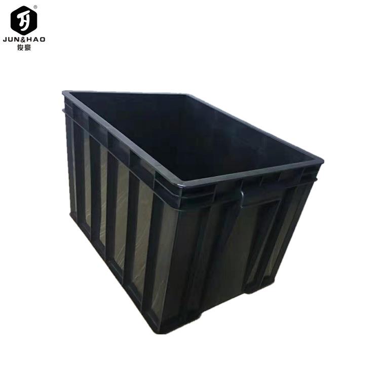 塑胶防静电周转箱ESD电子元件物料箱塑胶防静电周转筐塑料箱