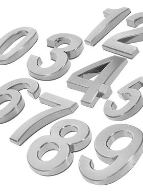 10pcs Door Numbers Self Adhesive 3D Mailbox Signs Address