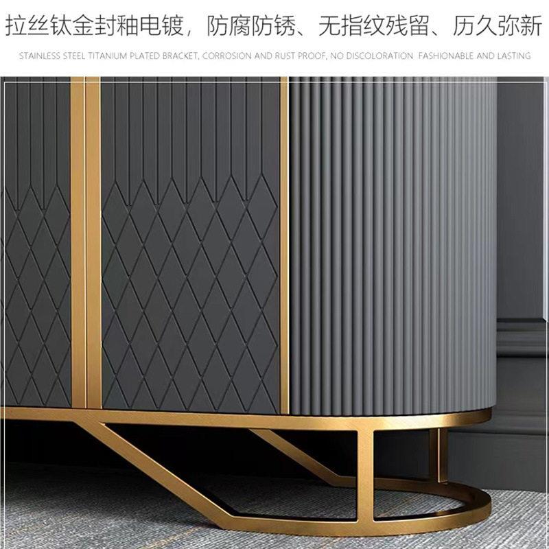 源头厂家轻奢大理石入户玄关柜现简约隔断装饰柜客厅靠墙储物柜