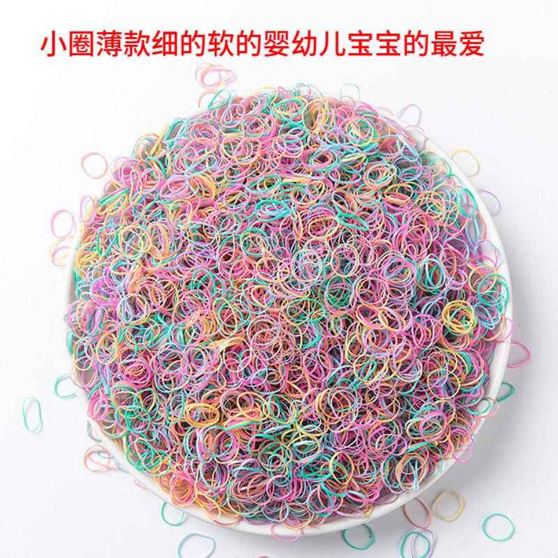 一次性小皮筋成人扎头发皮套儿童头饰橡皮筋