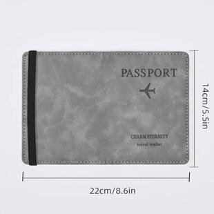 Passport Strap Bag RFID Protectiv Holder Leather