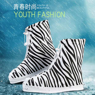 套 厂家直销产品 雨鞋 防水鞋 防滑加厚耐磨四色可选 套女士潮流时尚
