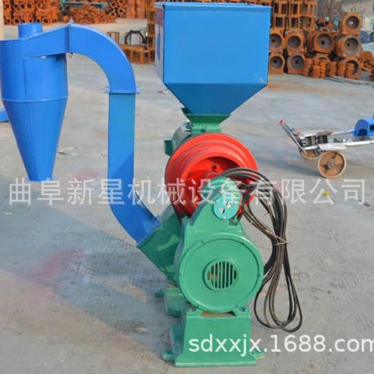 新型玉米脱皮制渗机N110喷风碾米机双风道稻谷脱皮抛光碾米机