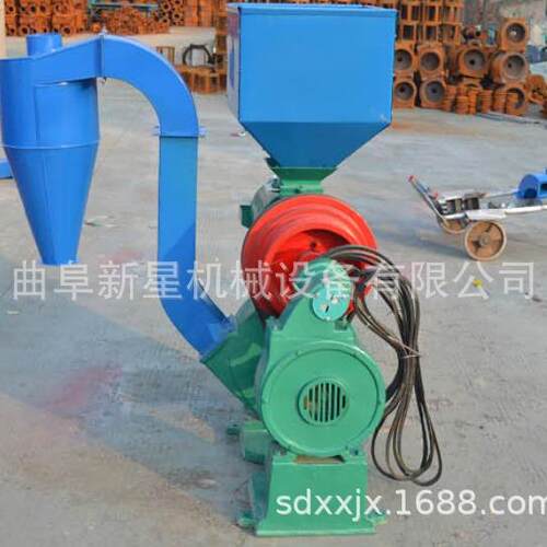 新型玉米脱皮制渗机N110喷风碾米机双风道稻谷脱皮抛光碾米机