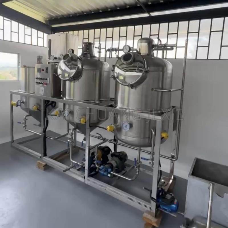 钢双筒毛油空脱真机 不锈食用油精炼750机 全自动棕榈油脱臭色精,生活电器,沙发/布艺/地毯清洗机,淘宝优惠券,粉丝福利购,淘宝优惠卷