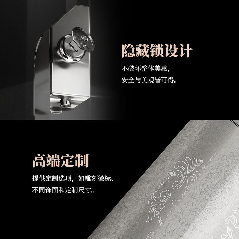 瑞沃304不锈钢壁挂擦手纸盒大卷纸盒纸巾架酒店公共卫生间工程款