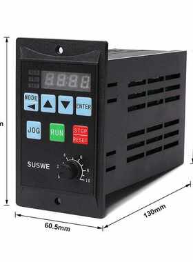 简易型变频器 单相三相220V电动机变频调速控制器 YK200W400W750W