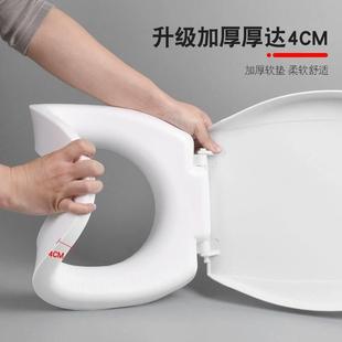 农村旱厕改造老式坐便器盖子通用旱便马桶盖板耐用加厚柔软不断裂