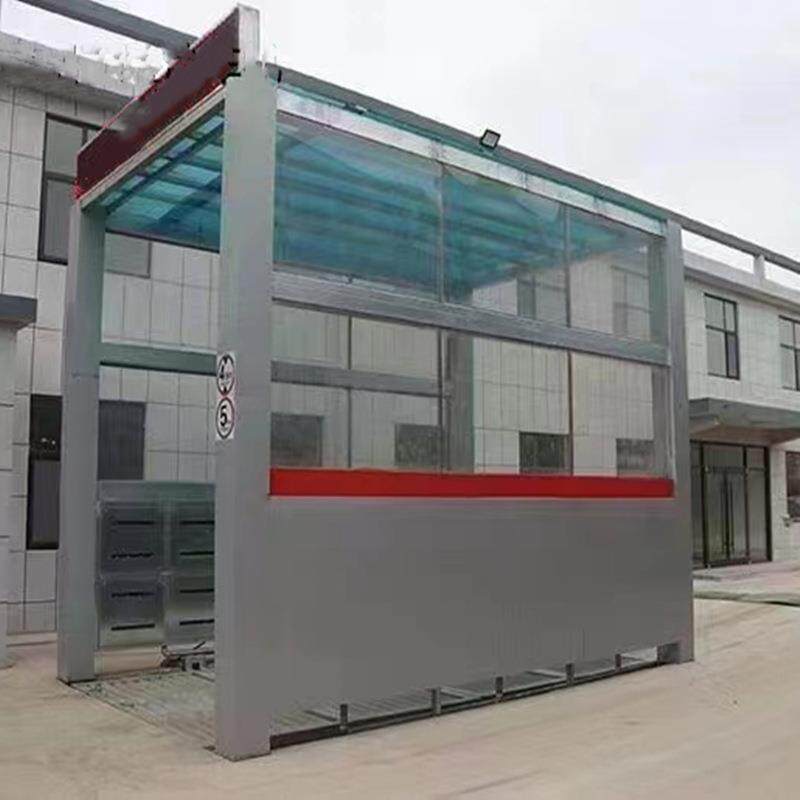 全封闭矿场洗轮机 龙门式洗车机 车辆冲洗设备冬季保温