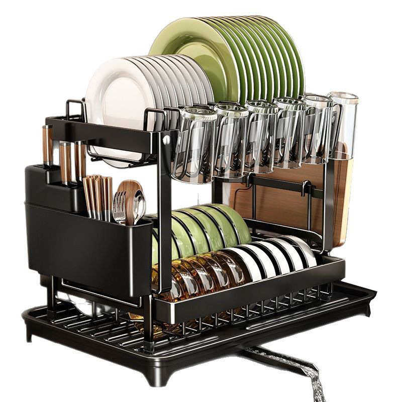 厨房碗碟架碗盘沥水置物架家用筷子勺子刀叉收纳架台面晾碗架,厨房/烹饪用具,厨房抽屉置物架,淘宝优惠券,粉丝福利购,淘宝优惠卷