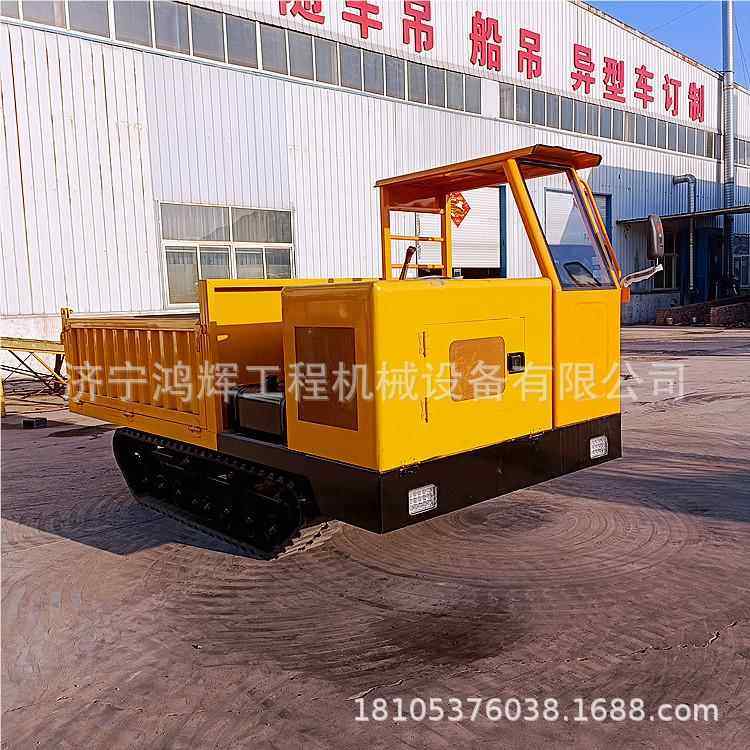 沙漠工地克履带车 水陆两用自卸运输 载条重车6吨座SX-992坦驾链