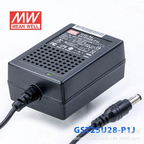 GST25U明纬U05/U07/U09/U12/U15/U18/U24/U48电源P1J供应器5V7V9V