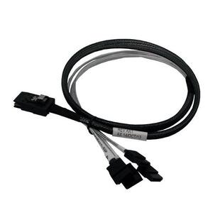 安费诺Mini SAS转sata线 线1转4 SFF-8087 TO SATA 3.0阵列卡数据