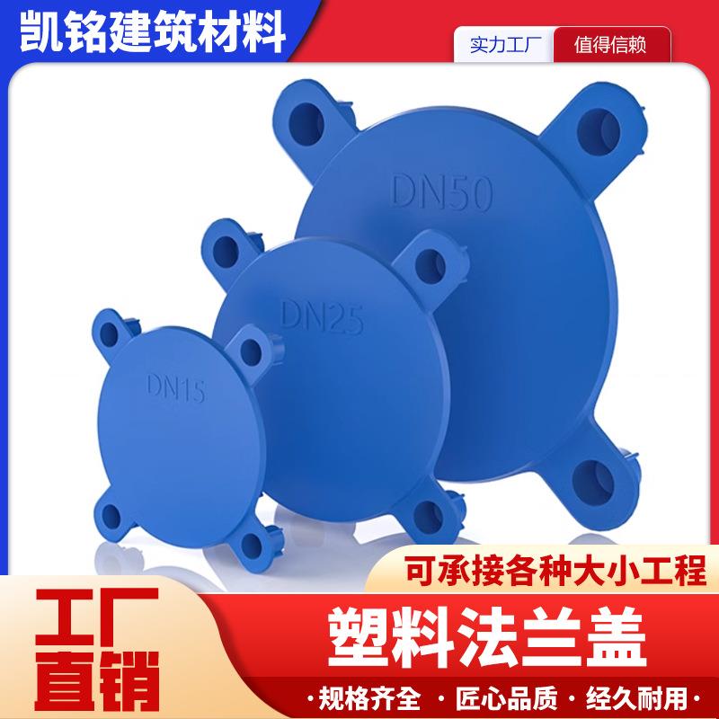 四眼式法兰保护盖PE塑料阀门封盖堵盖防尘盖帽法兰端面盖板闷盖